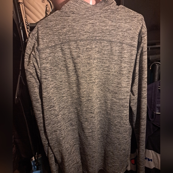 Skechers Mens Activewear Quarter Zip Long Sleeve. LG - Picture 6 of 6
